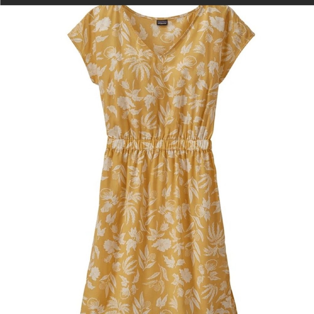 Patagonia Yellow Floral Dress